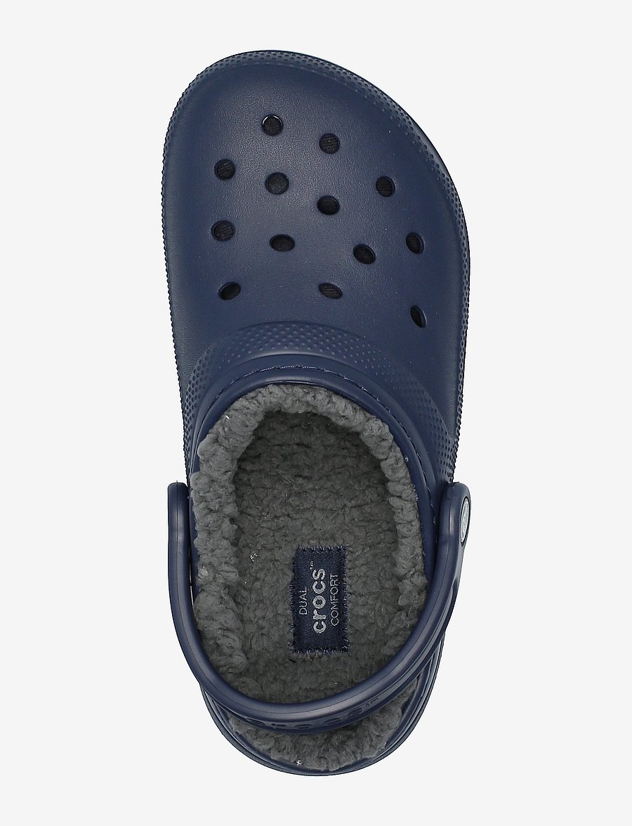 Crocs - Classic Lined Clog - pantoletten & clogs - navy/charcoal - 3