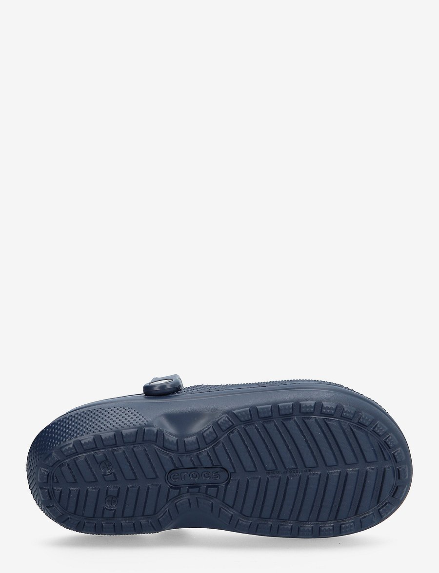 Crocs - Classic Lined Clog - pantoletten & clogs - navy/charcoal - 4
