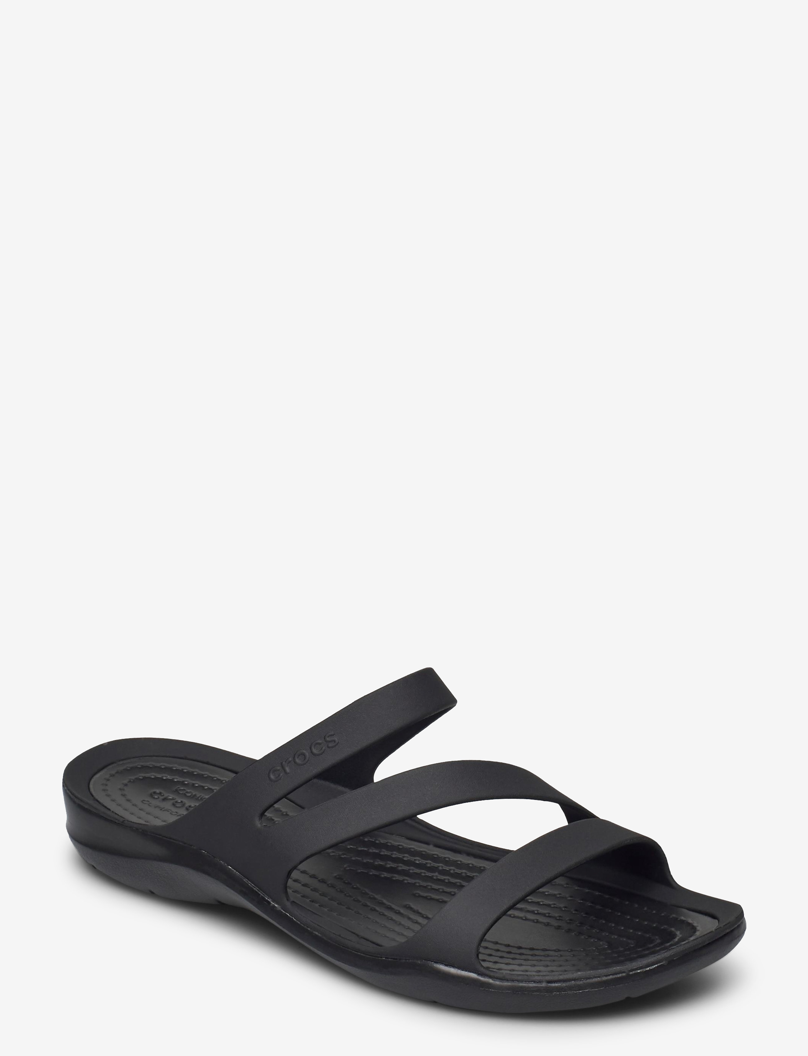 Crocs Swiftwater Sandal W - Badeschuhe - BLACK/BLACK / black