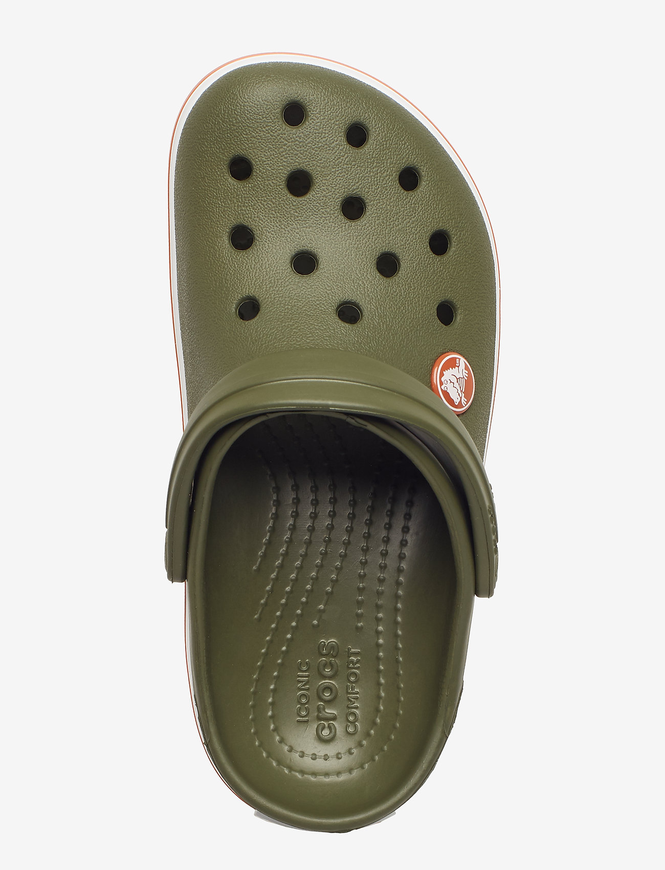 Crocs - Crocband Clog K - army green/burnt sienna - 3