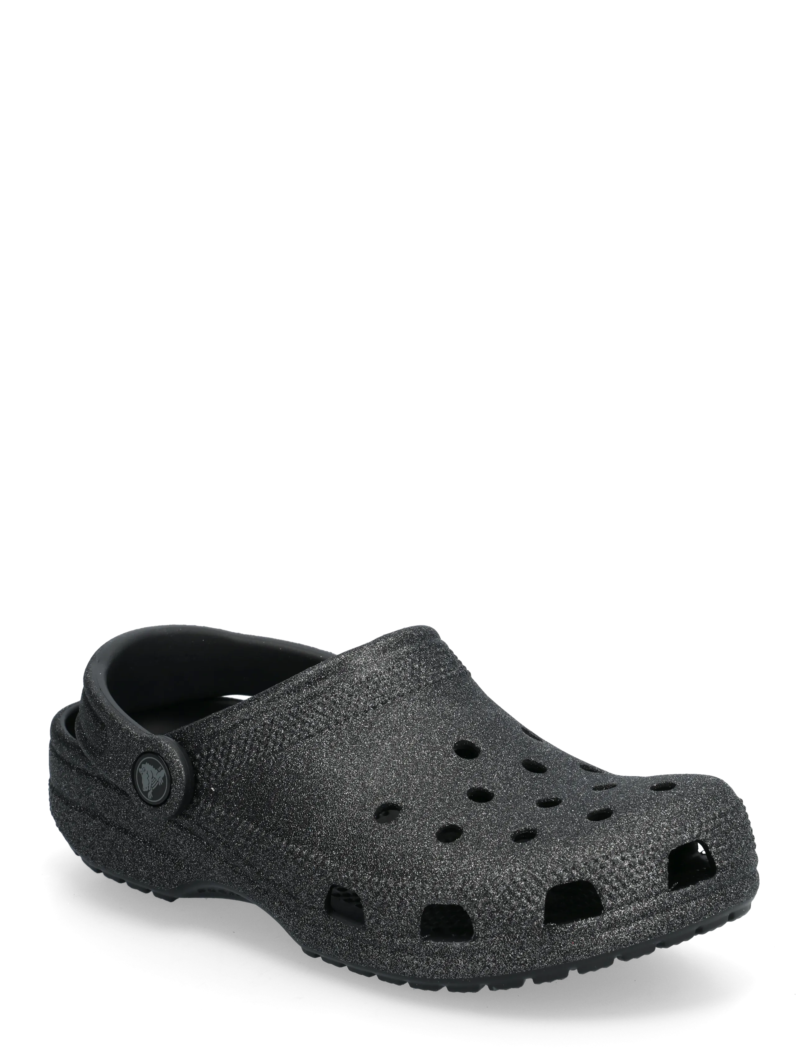 Crocs Classic Glitter Clog, 36/37, Schuhe, Schwarz - Slippers, Frauen