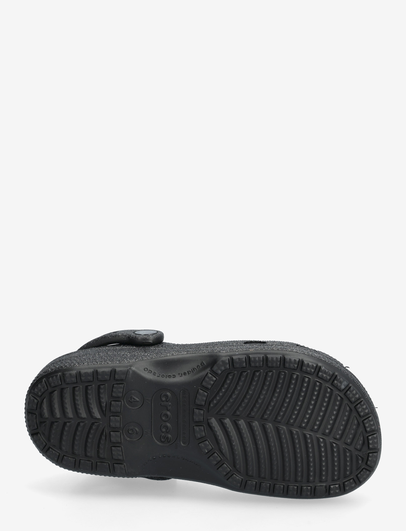 Crocs - Classic Glitter Clog - clogs - black glitter - 4