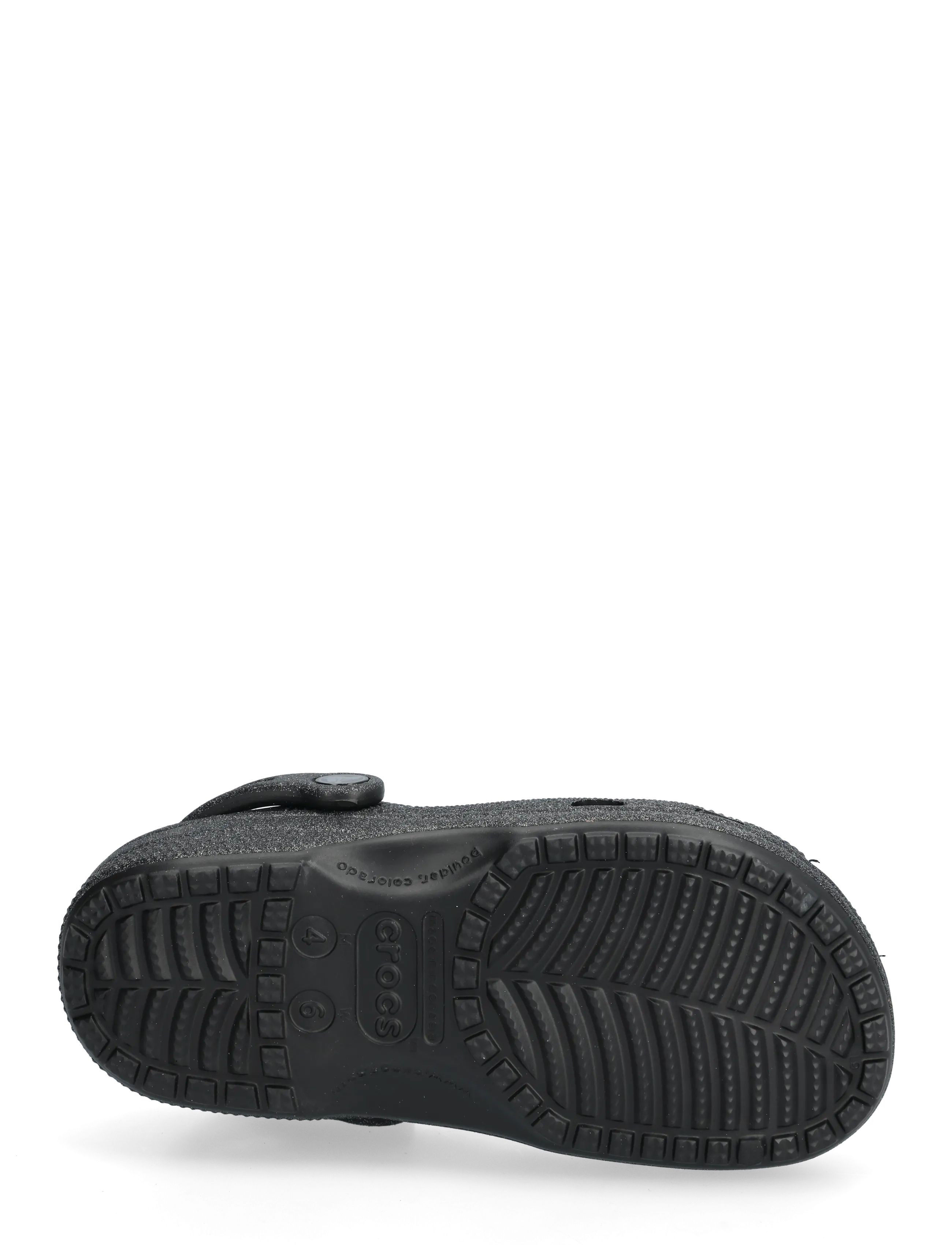 Crocs - Classic Glitter Clog - clogs - black glitter - 4