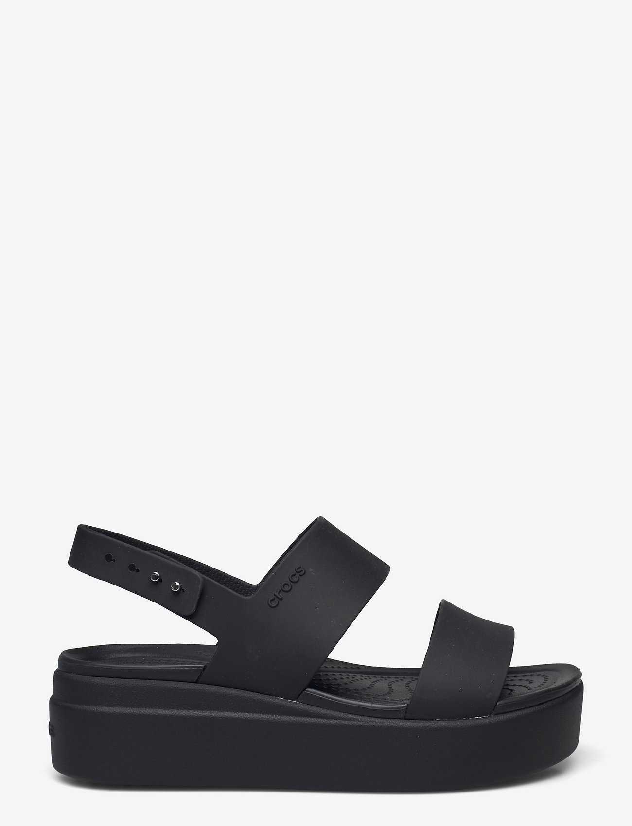 Crocs - Brooklyn Low Wedge - platformsandaler - black/black - 1