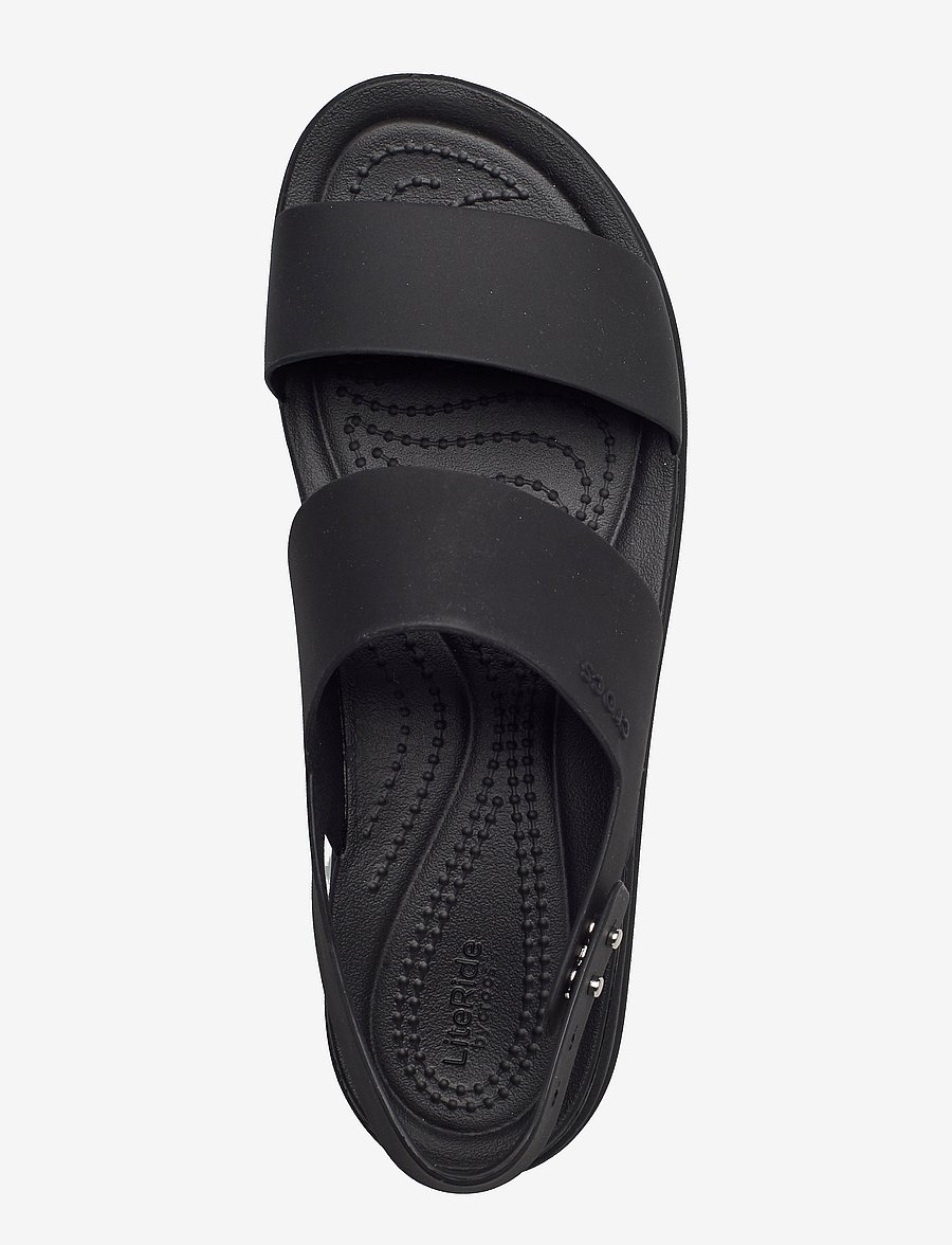 Crocs - Brooklyn Low Wedge - platvorm sandaalid - black/black - 3