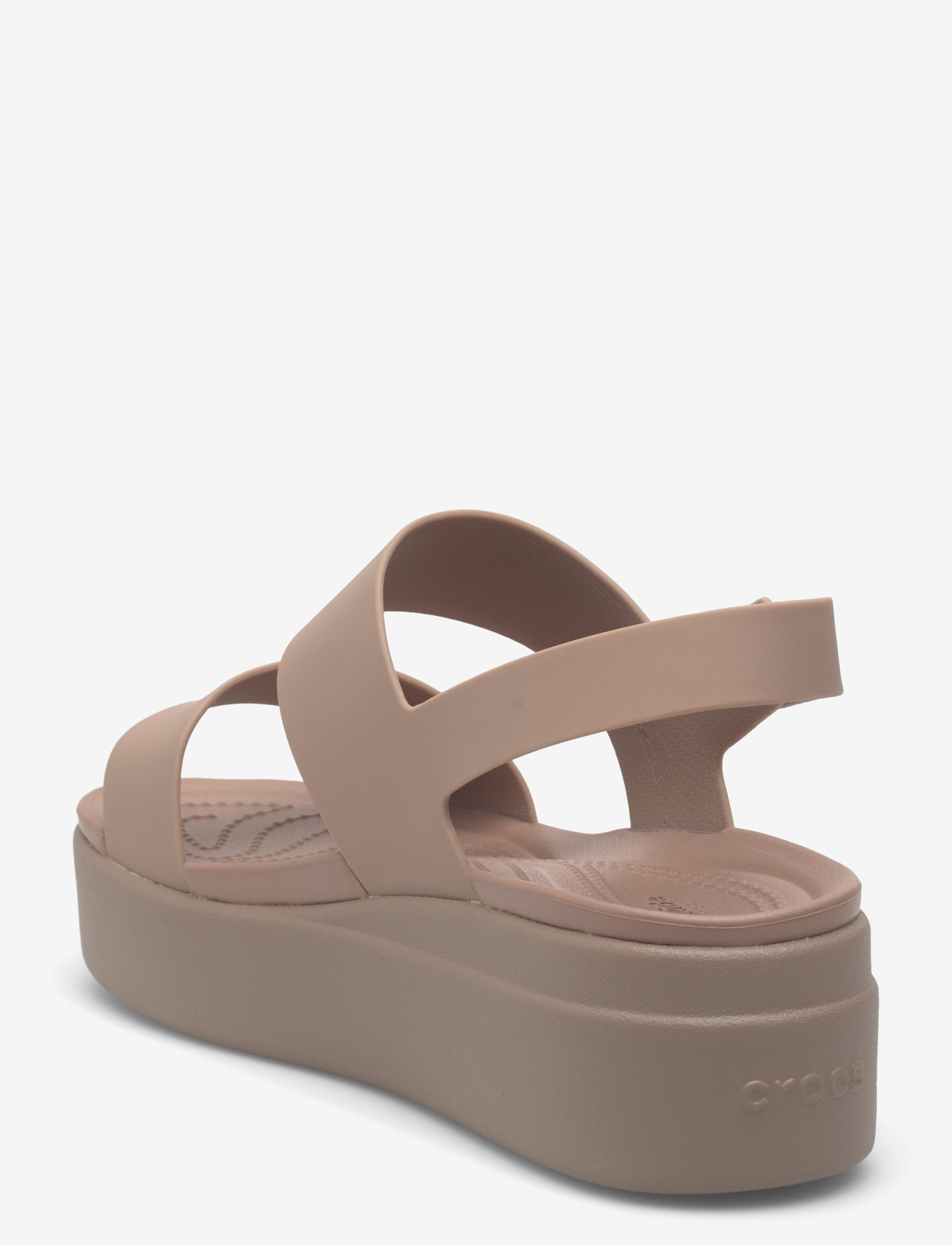 Crocs - Brooklyn Low Wedge - platform sandals - latte/mushroom - 2