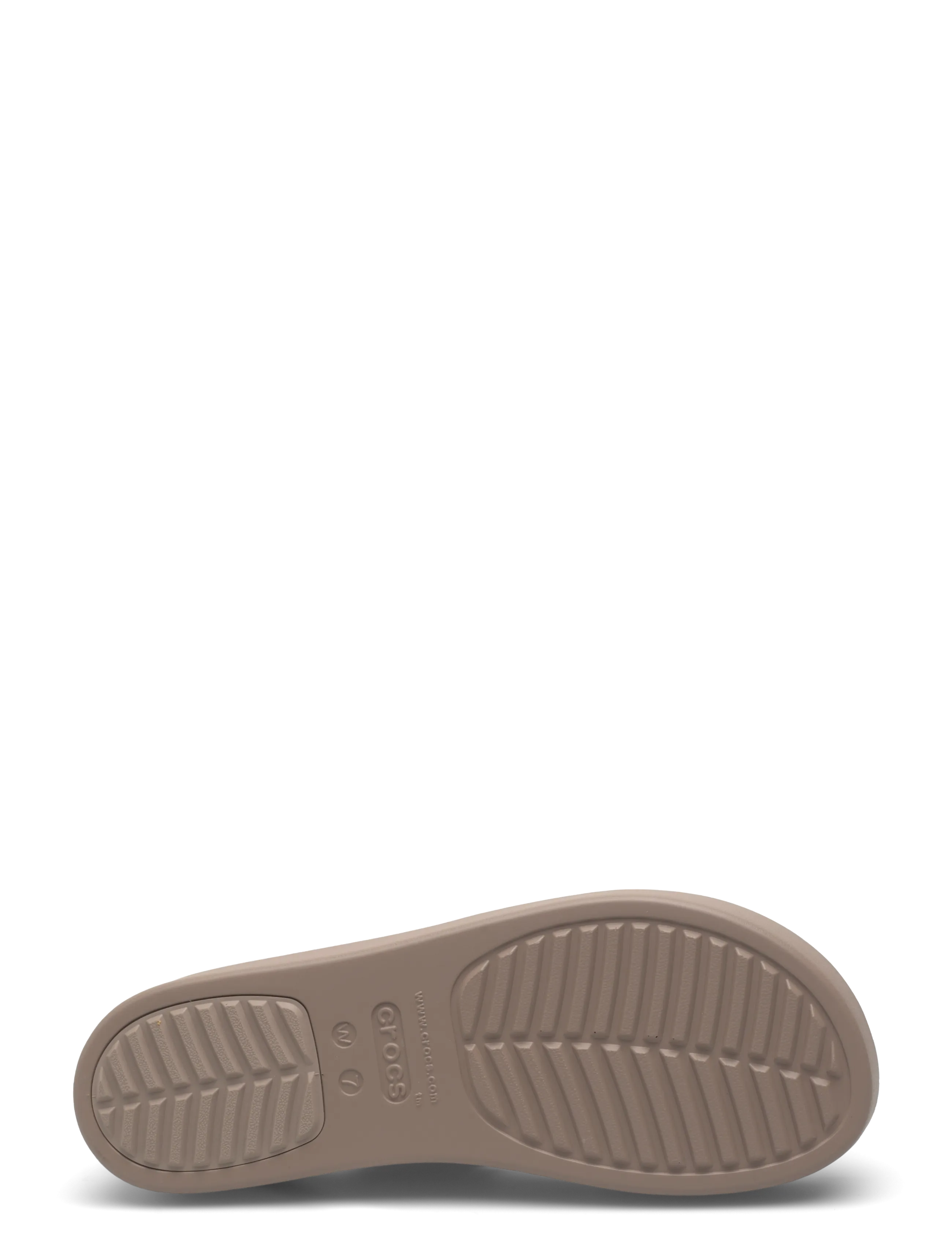 Crocs - Brooklyn Low Wedge - festtøj til outletpriser - latte/mushroom - 4