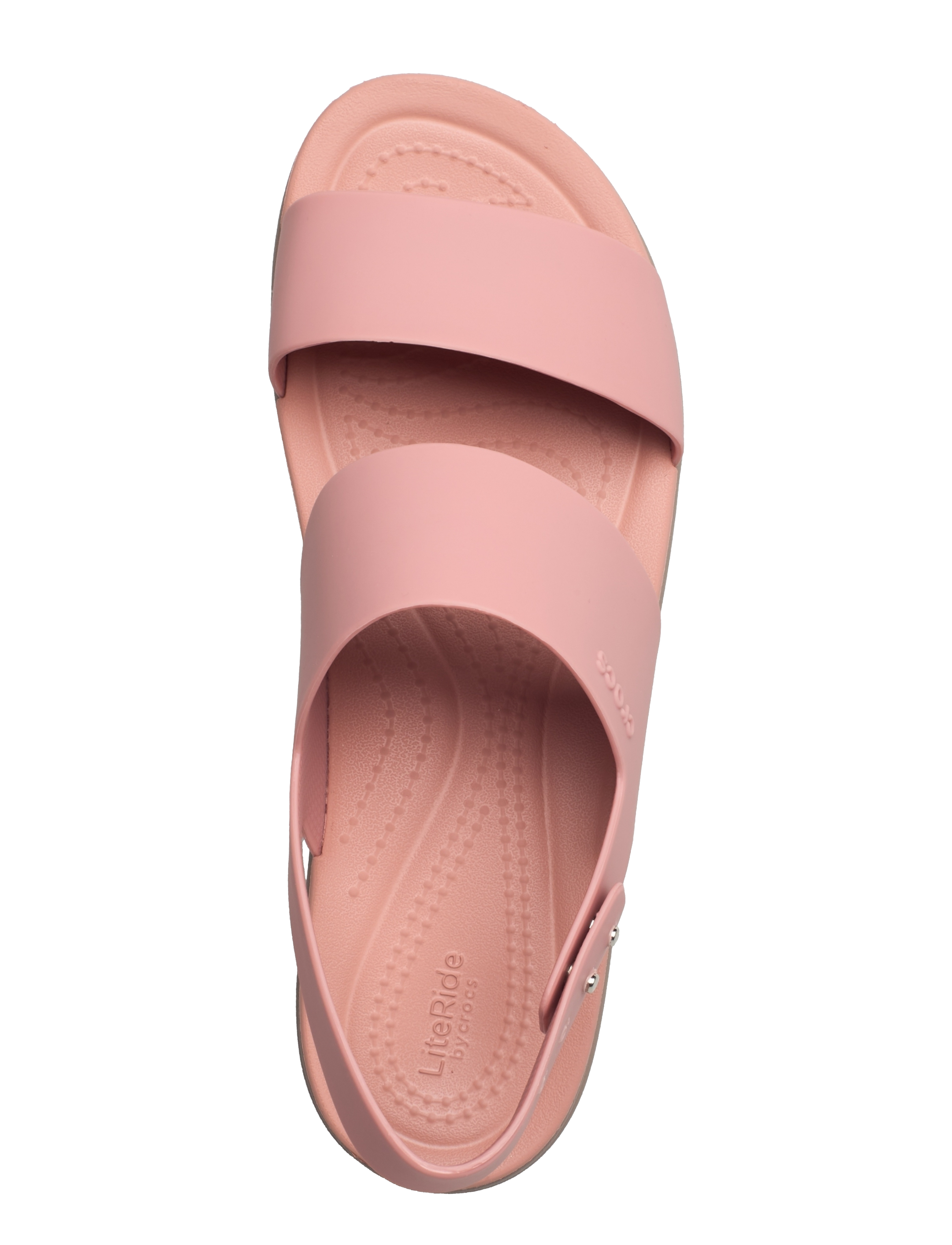Crocs - Brooklyn Low Wedge - ballīšu apģērbs par outlet cenām - pale blush/mushroom - 3