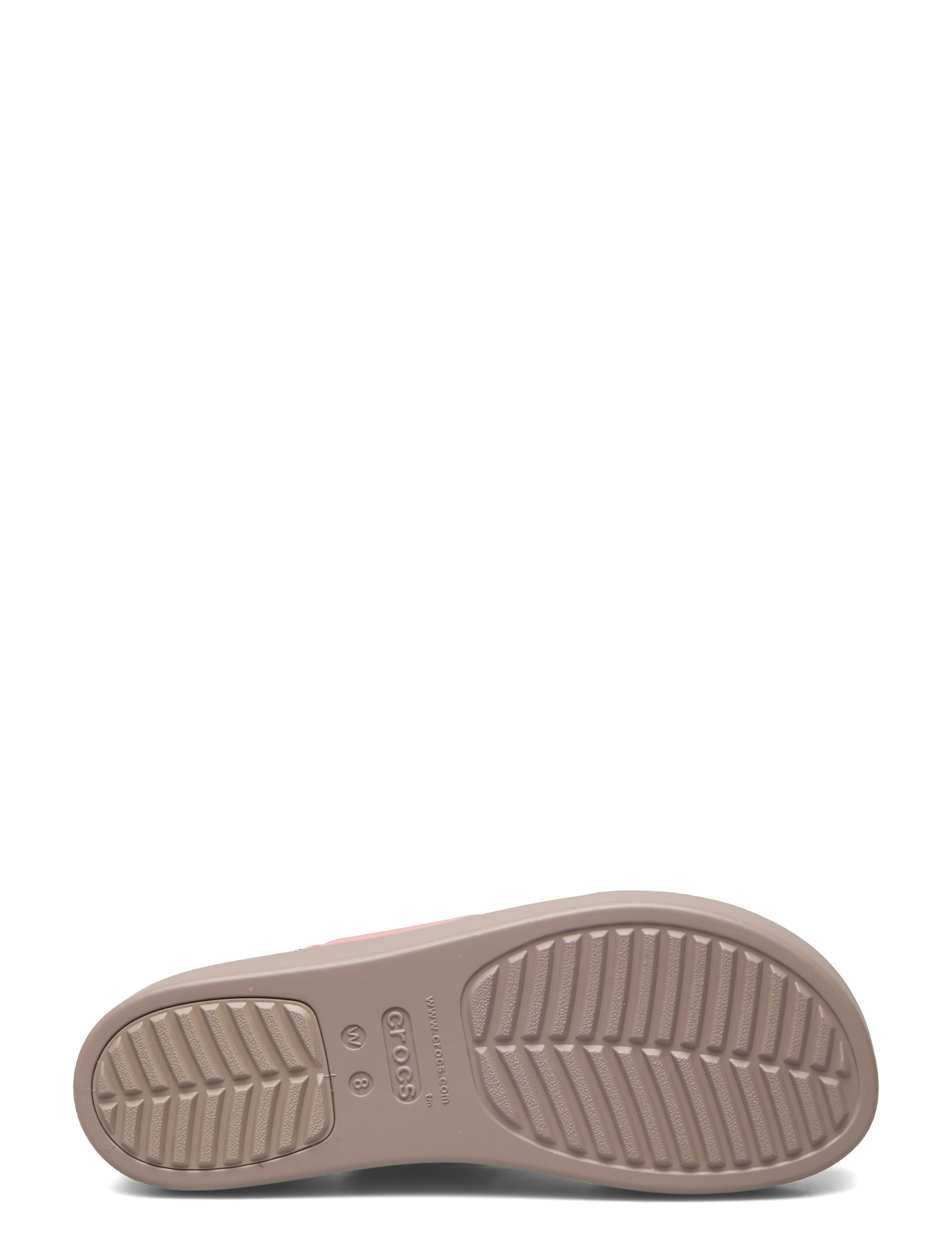 Crocs - Brooklyn Low Wedge - ballīšu apģērbs par outlet cenām - pale blush/mushroom - 4