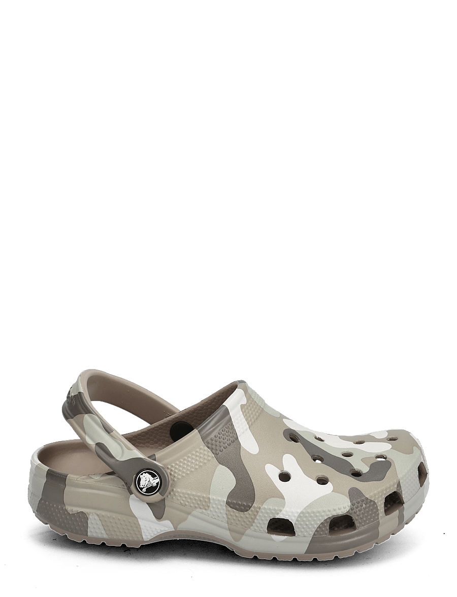 Crocs - Classic Printed Camo Clog - mushroom/multi - 1