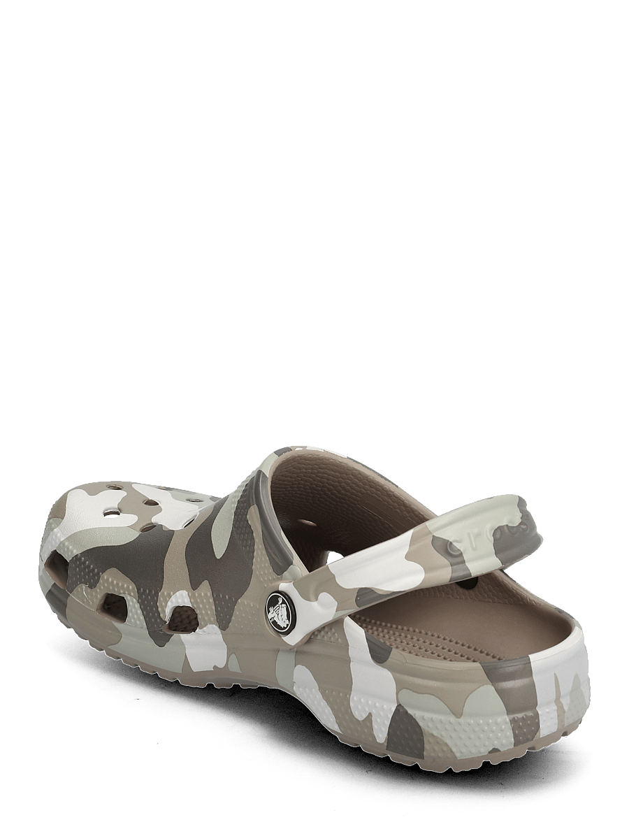 Crocs - Classic Printed Camo Clog - mushroom/multi - 2