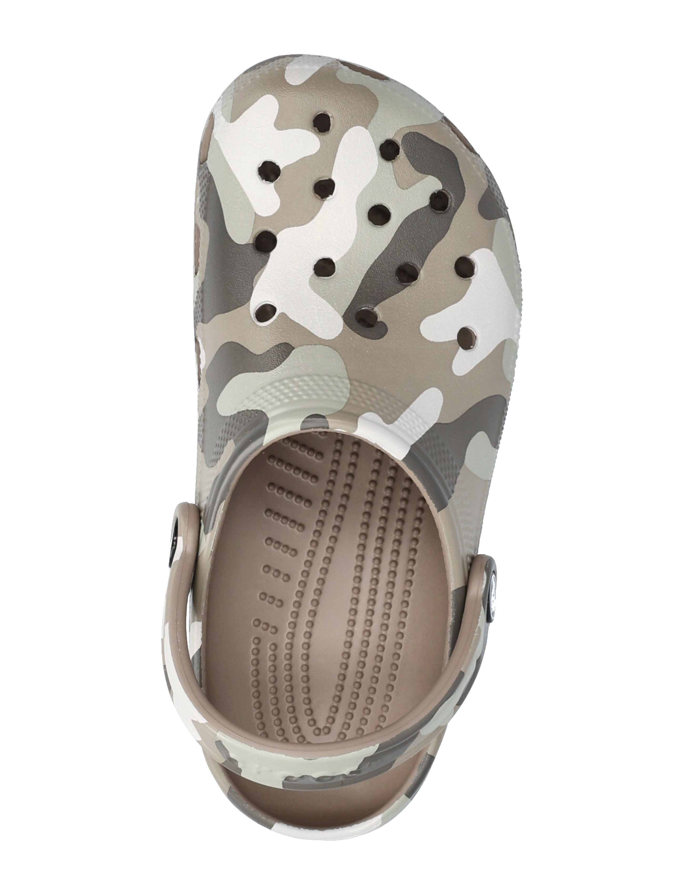 Crocs - Classic Printed Camo Clog - mushroom/multi - 3