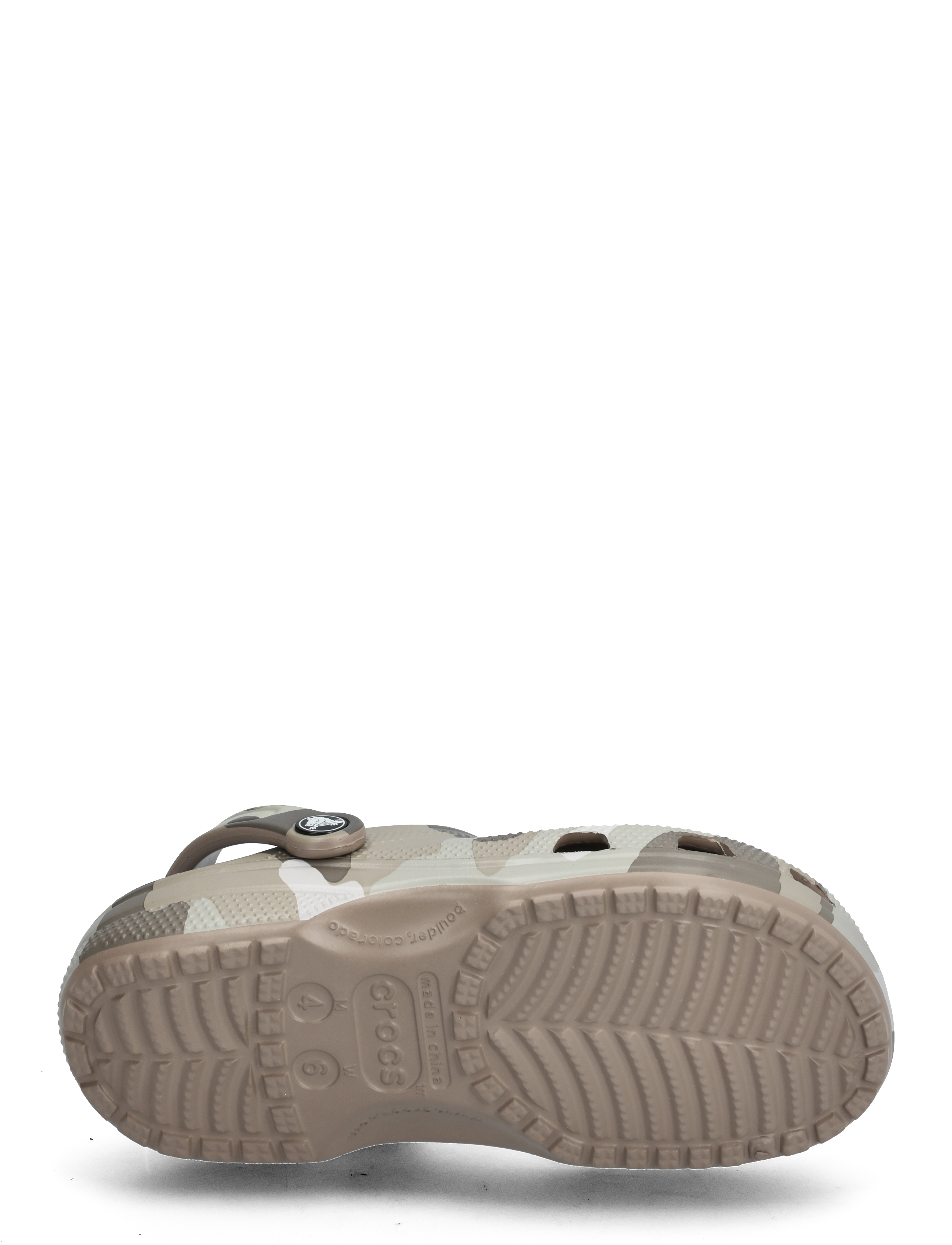 Crocs - Classic Printed Camo Clog - mushroom/multi - 4