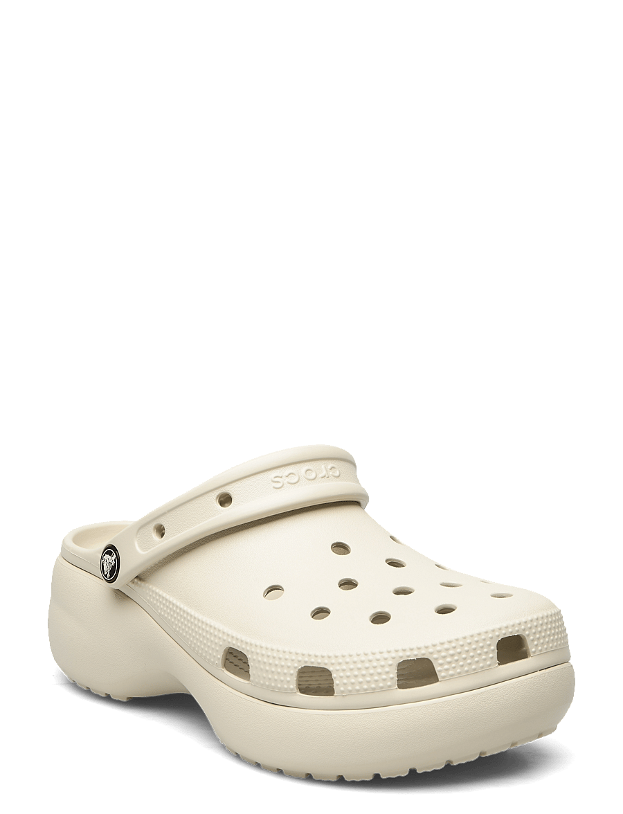Crocs - Classic Platform Clog W - clogs - bone - 0