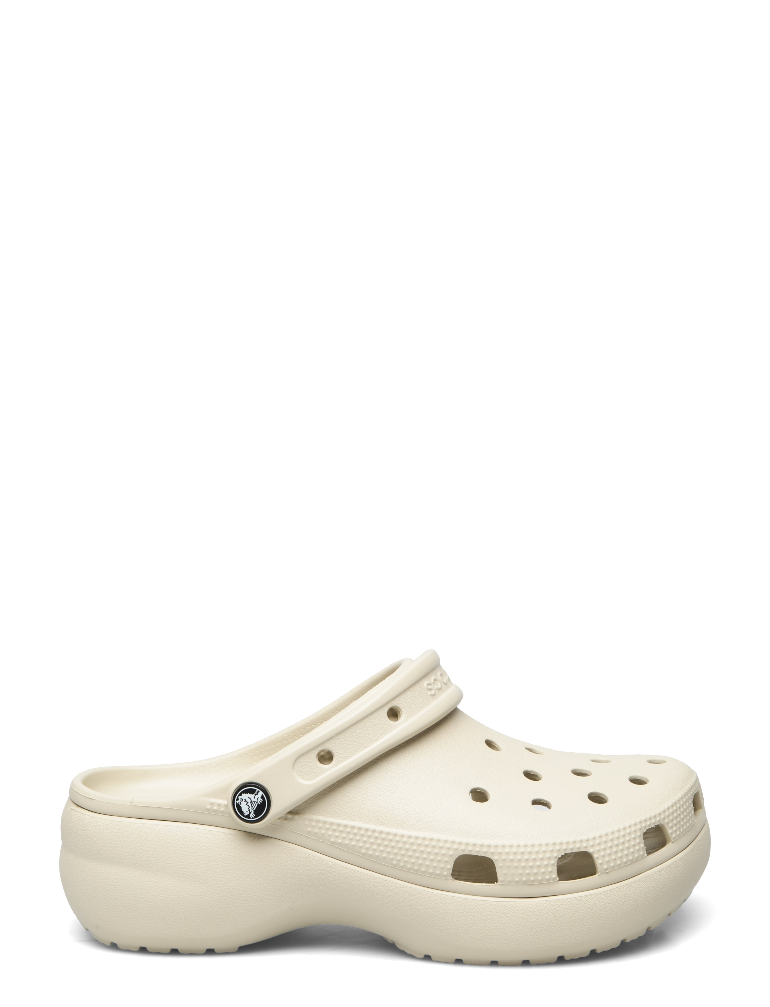 Crocs - Classic Platform Clog W - clogs - bone - 1