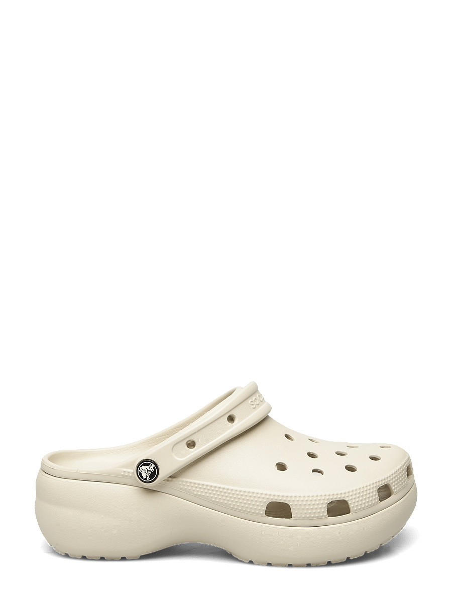 Crocs - Classic Platform Clog W - clogs - bone - 1