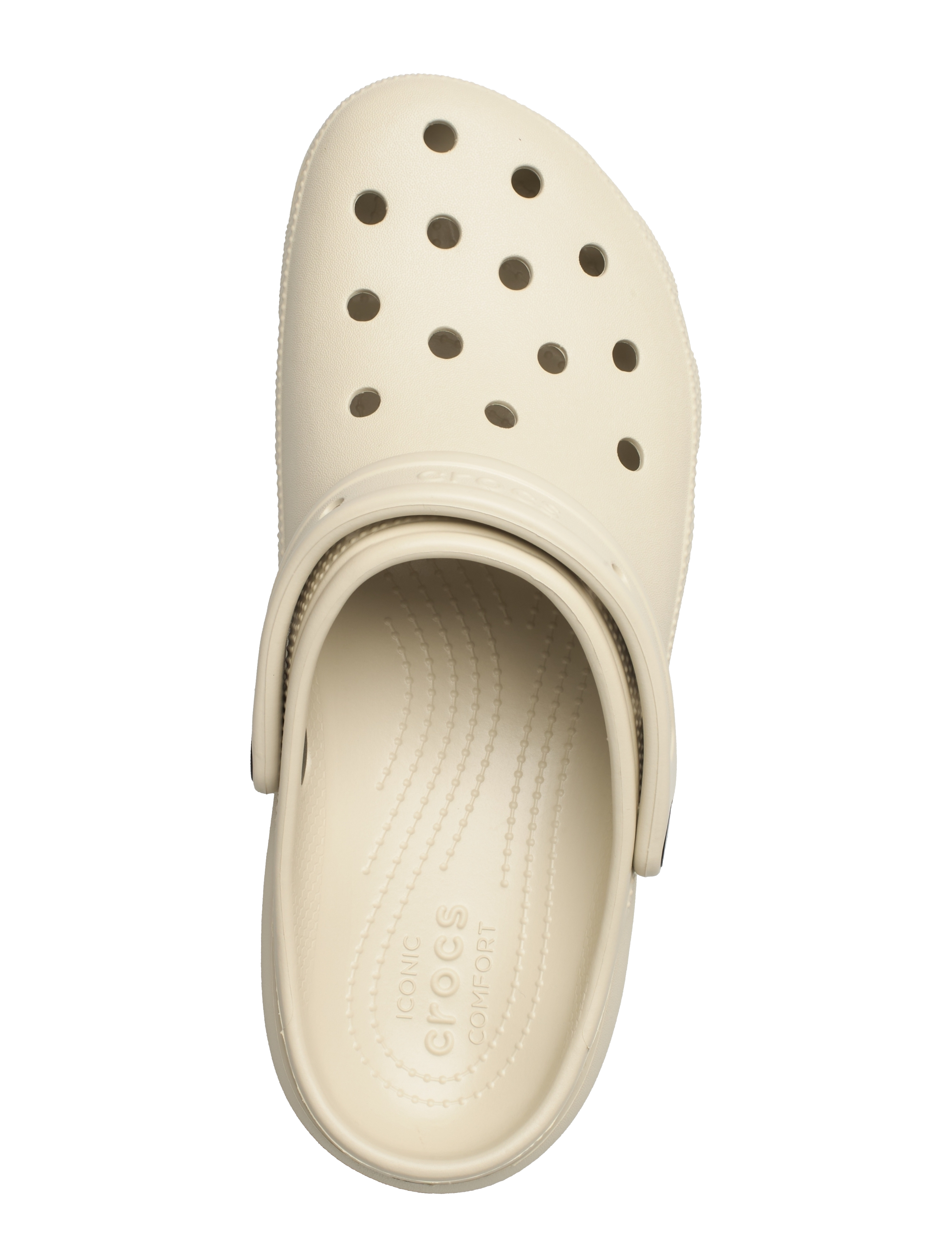 Crocs - Classic Platform Clog W - clogs - bone - 3