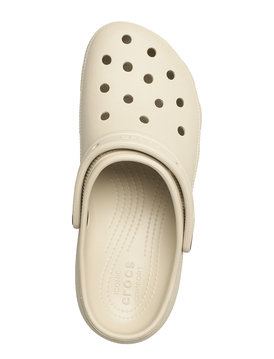 Crocs - Classic Platform Clog W - clogs - bone - 3