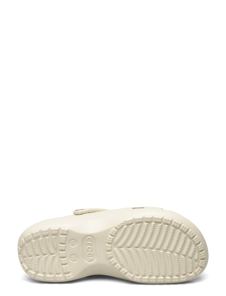 Crocs - Classic Platform Clog W - clogs - bone - 4