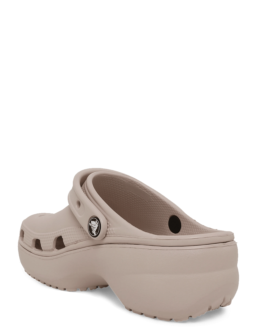 Crocs - Classic Platform Clog W - clogs - cocoa cream - 1