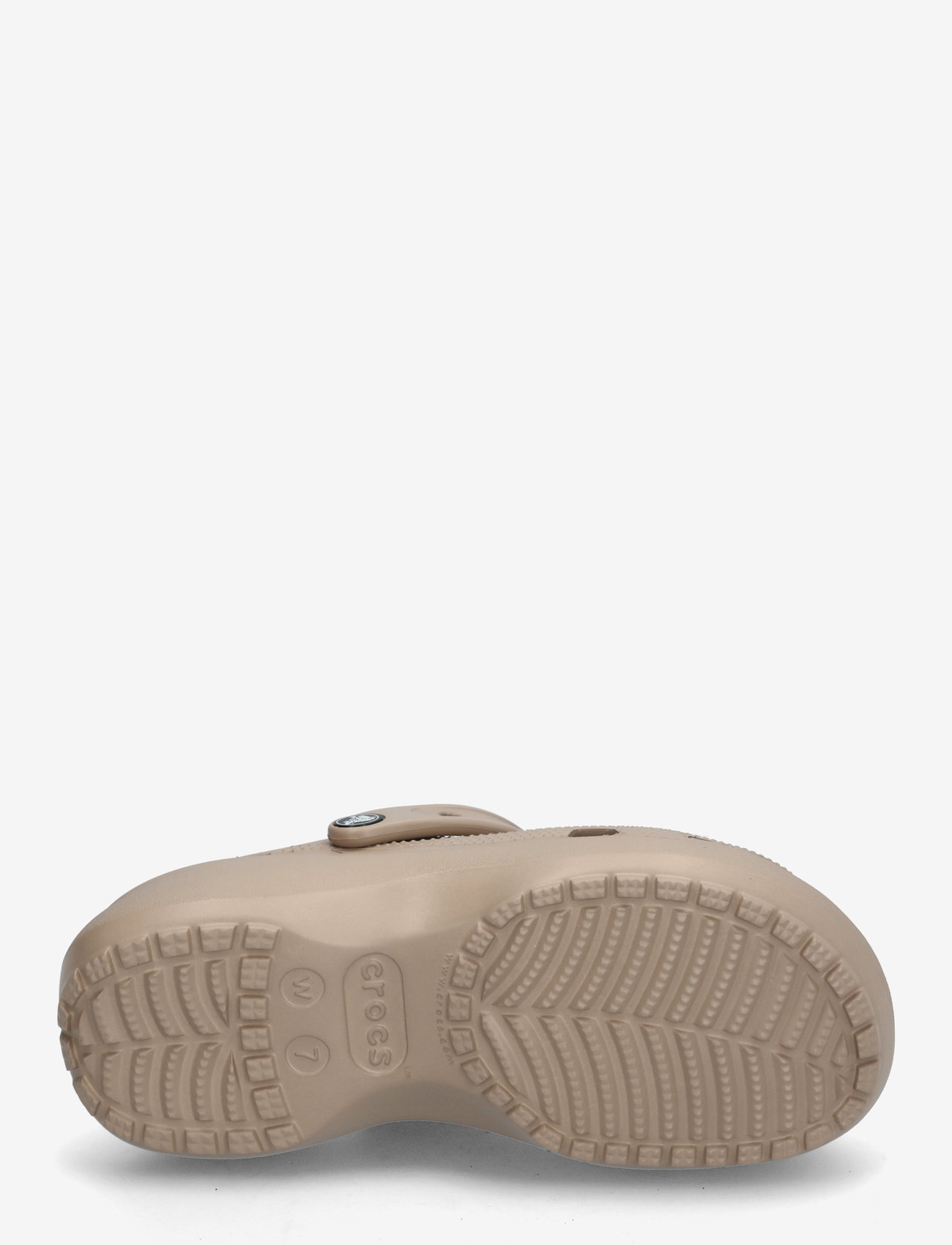 Crocs - Classic Platform Clog W - kvinder - taupe - 4