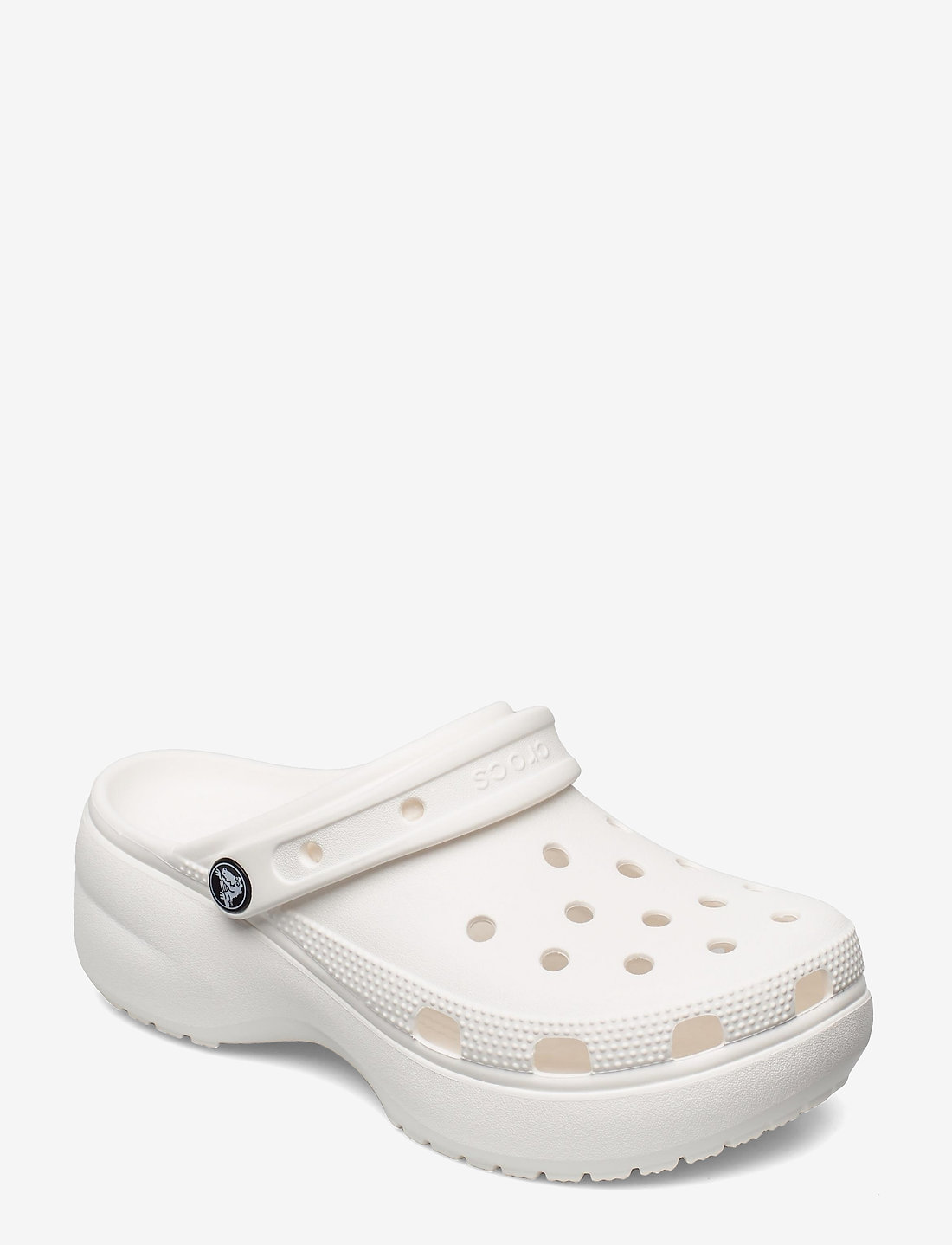 Platform 2024 white crocs