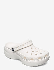 Crocs - Classic Platform Clog W - kvinnor - white - 0
