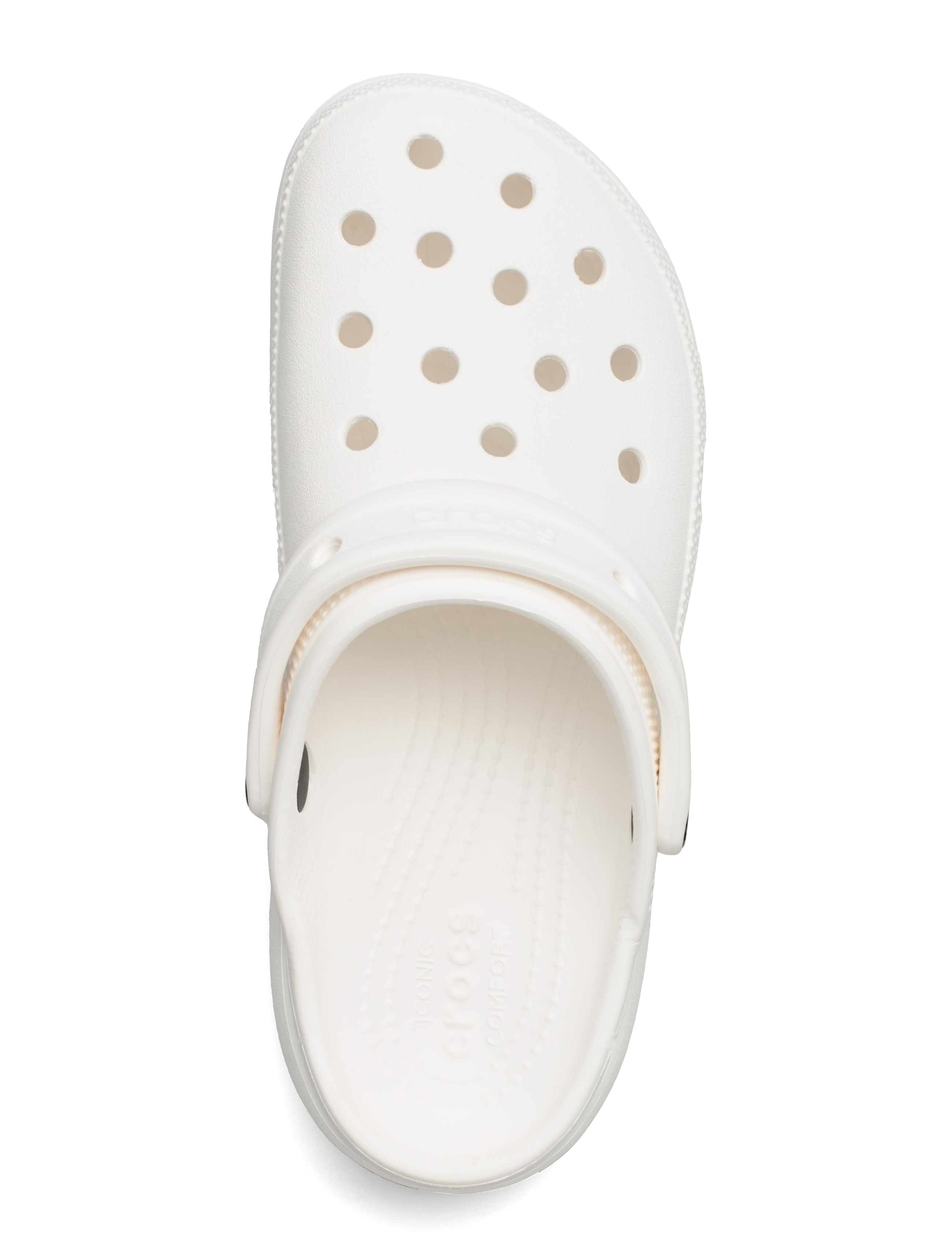 Crocs - Classic Platform Clog W - clogs - white - 3