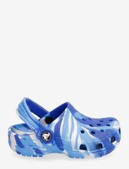 Crocs - Classic Marbled Clog T - gode sommertilbud - blue bolt/multi - 1