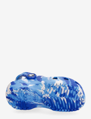 Crocs - Classic Marbled Clog T - gode sommertilbud - blue bolt/multi - 4
