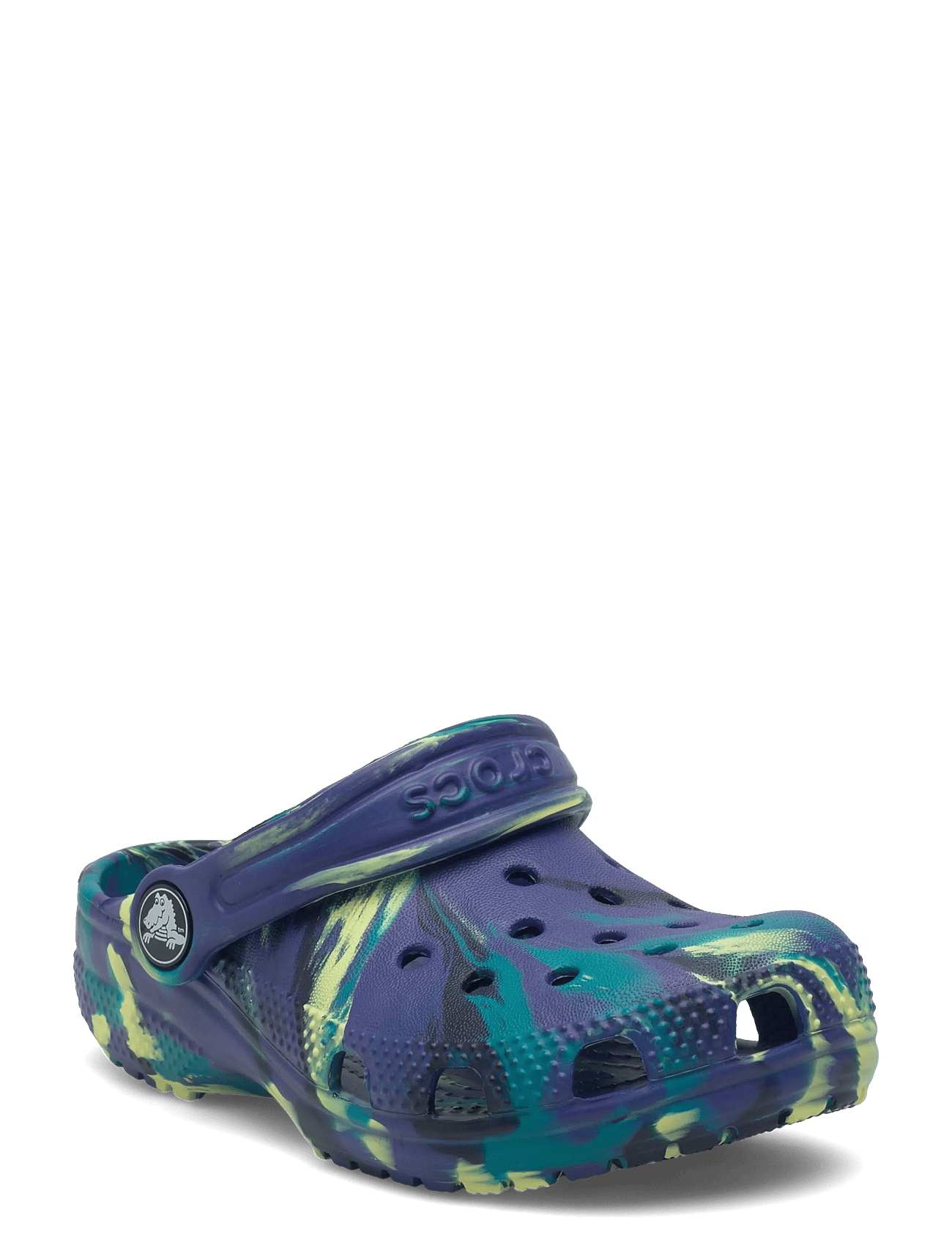 Classic Marbled Clog T - NAVY/TURBO
