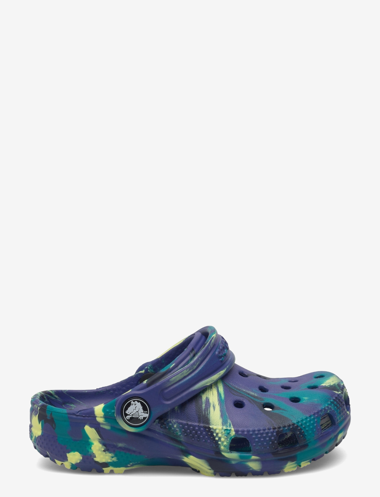 Crocs - Classic Marbled Clog T - clogs - navy/turbo teal - 1