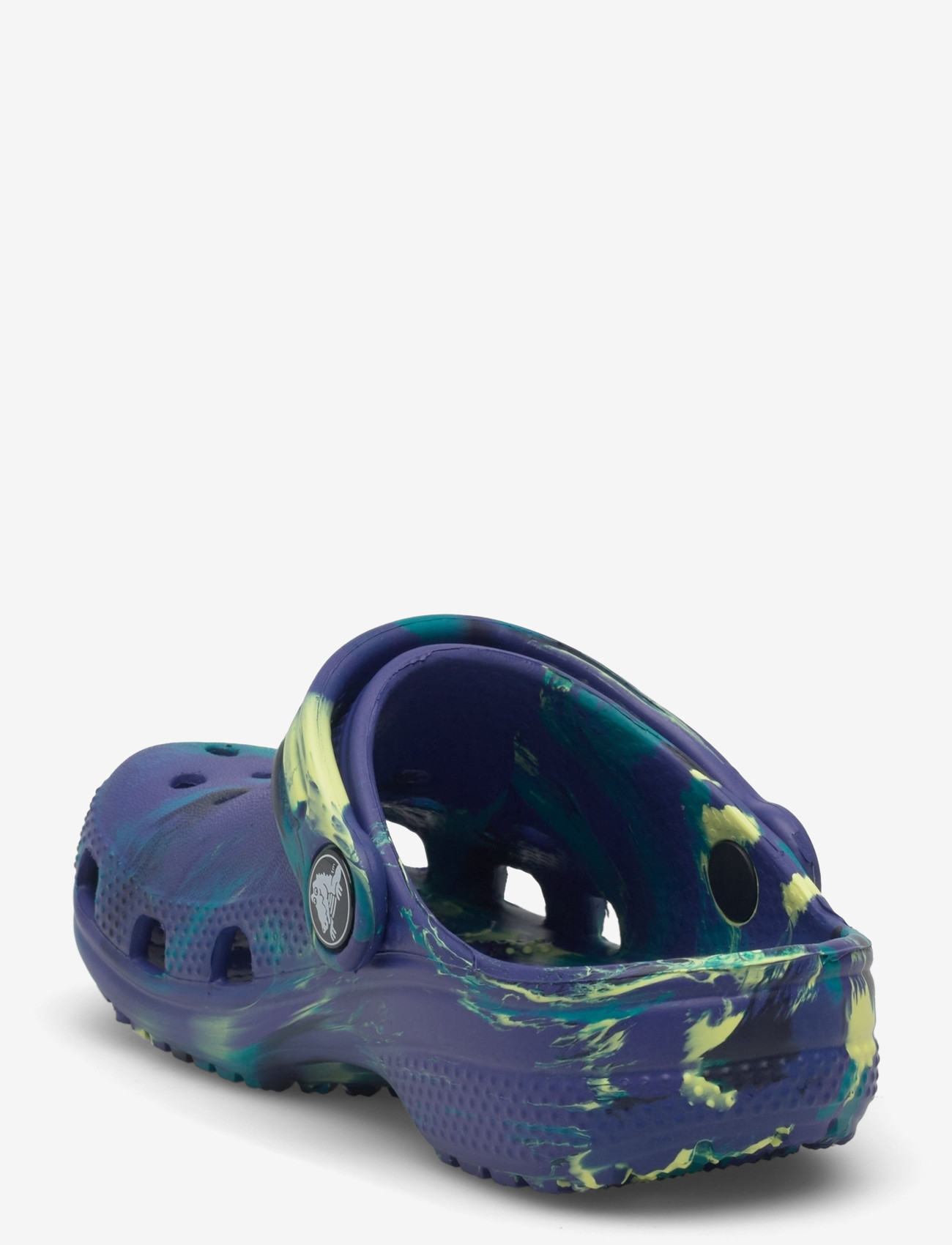 Crocs - Classic Marbled Clog T - clogs - navy/turbo teal - 2
