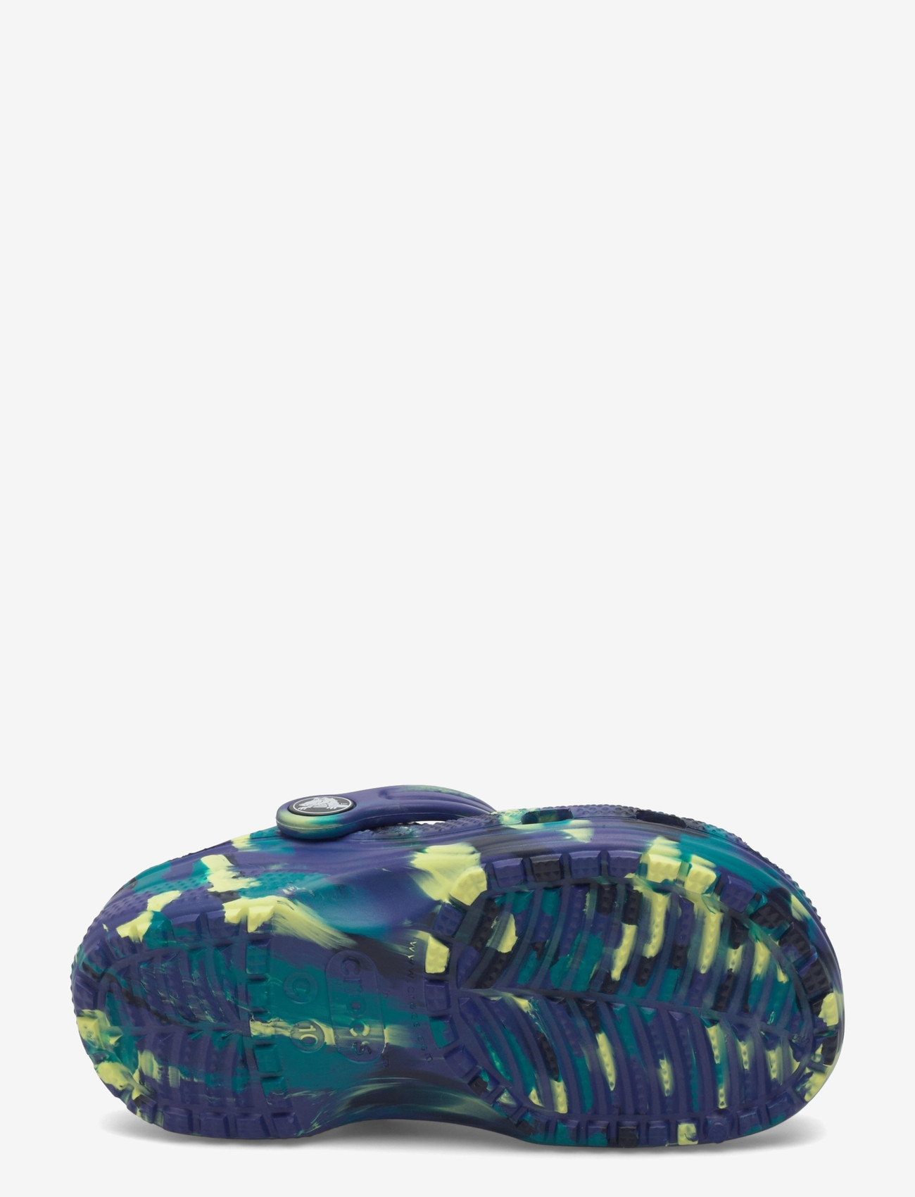 Crocs - Classic Marbled Clog T - clogs - navy/turbo teal - 4