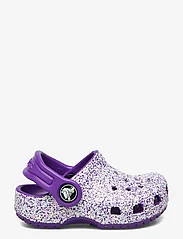 Crocs - Classic Glitter Clog T - gode sommertilbud - neon purple/multi - 1