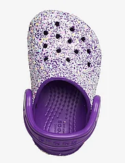Crocs - Classic Glitter Clog T - gode sommertilbud - neon purple/multi - 3
