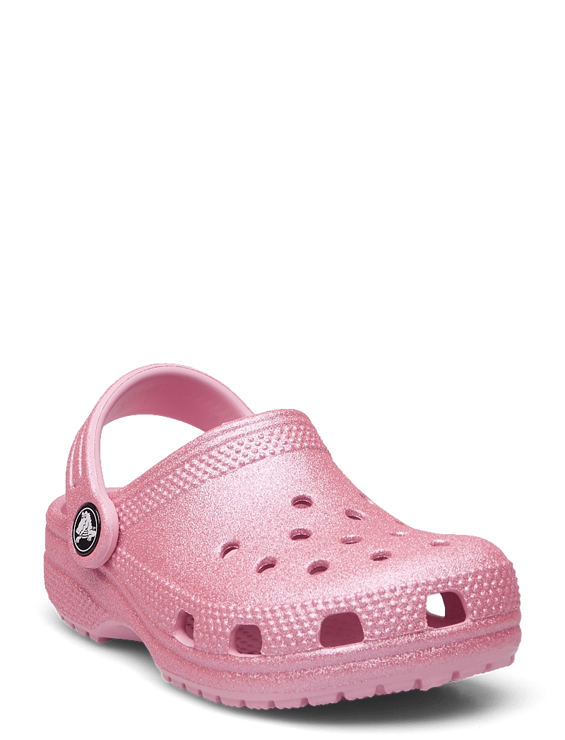 Crocs - Classic Glitter Clog T - chodaki - pink tweed glitter - 0