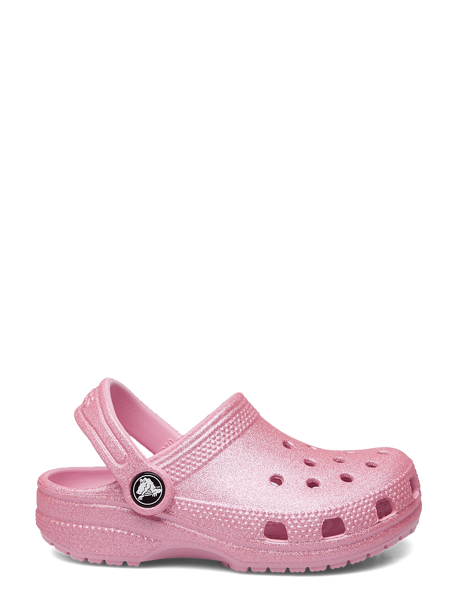 Crocs - Classic Glitter Clog T - clogs - pink tweed glitter - 1