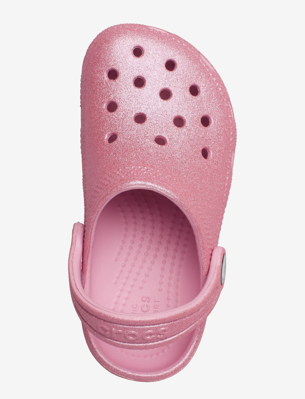 Crocs - Classic Glitter Clog T - kids - pink tweed glitter - 3