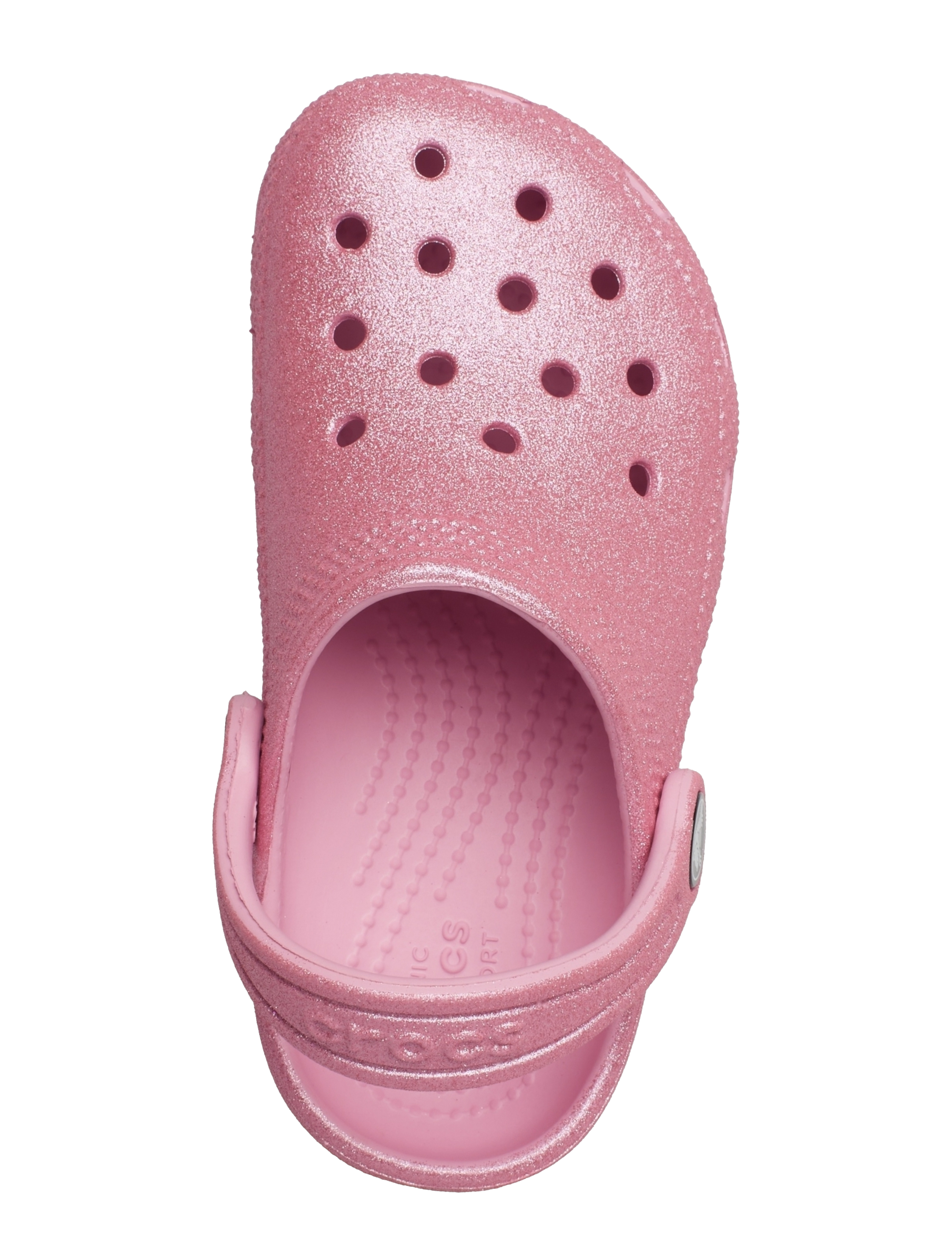 Crocs - Classic Glitter Clog T - vasaras piedāvājumi - pink tweed glitter - 3