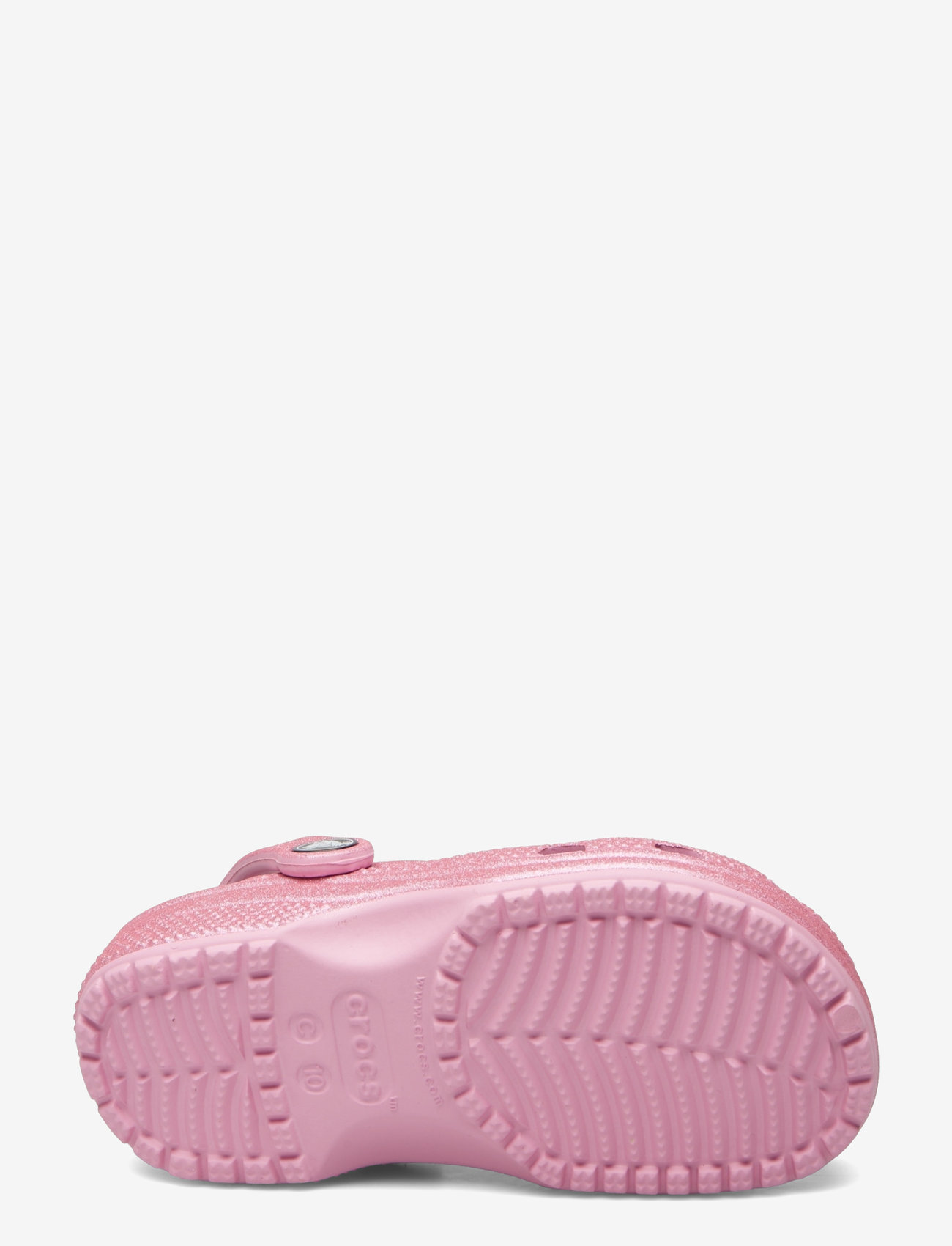 Crocs - Classic Glitter Clog T - kids - pink tweed glitter - 4