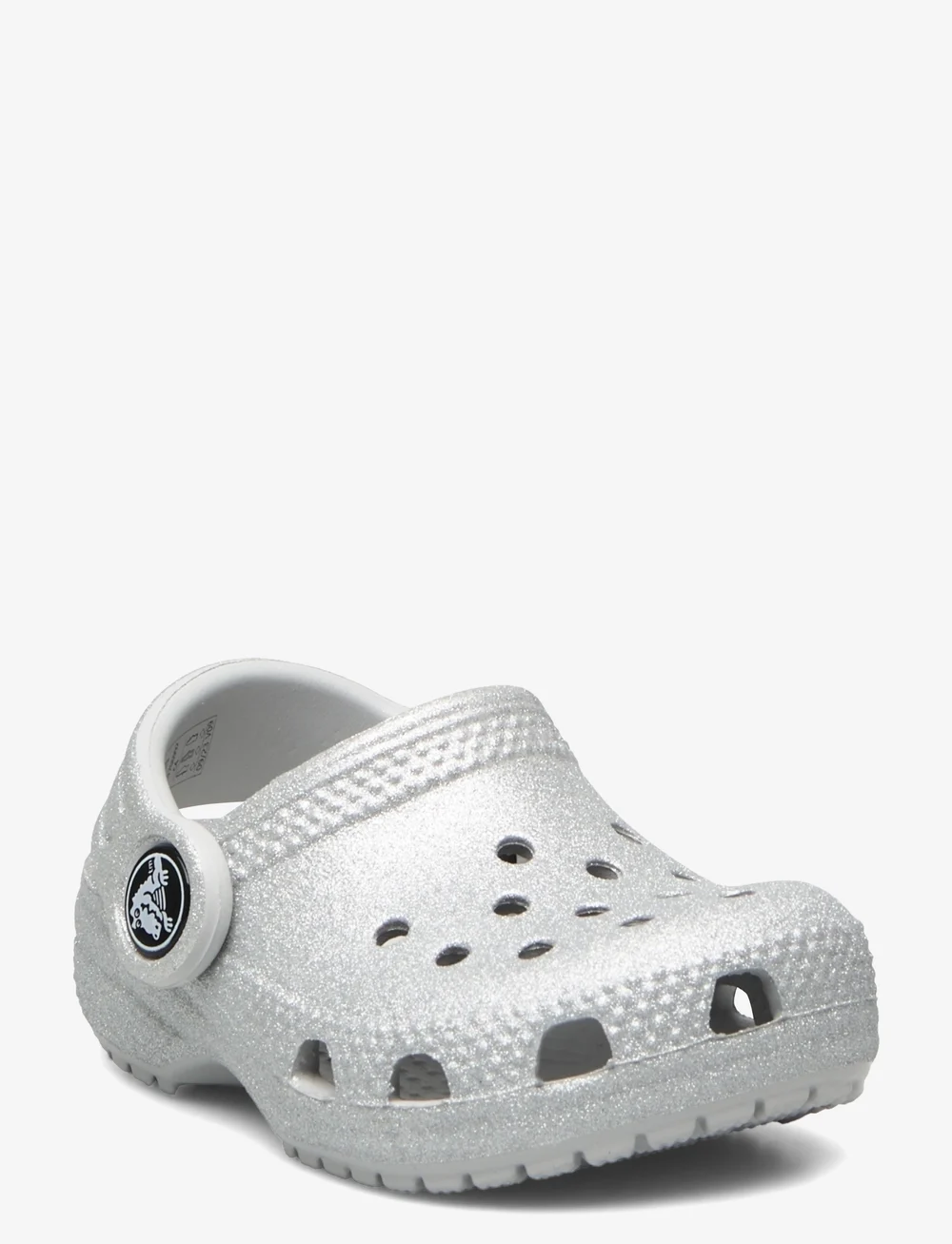 Crocs - Classic Glitter Clog T - clogs - silver glitter - 0