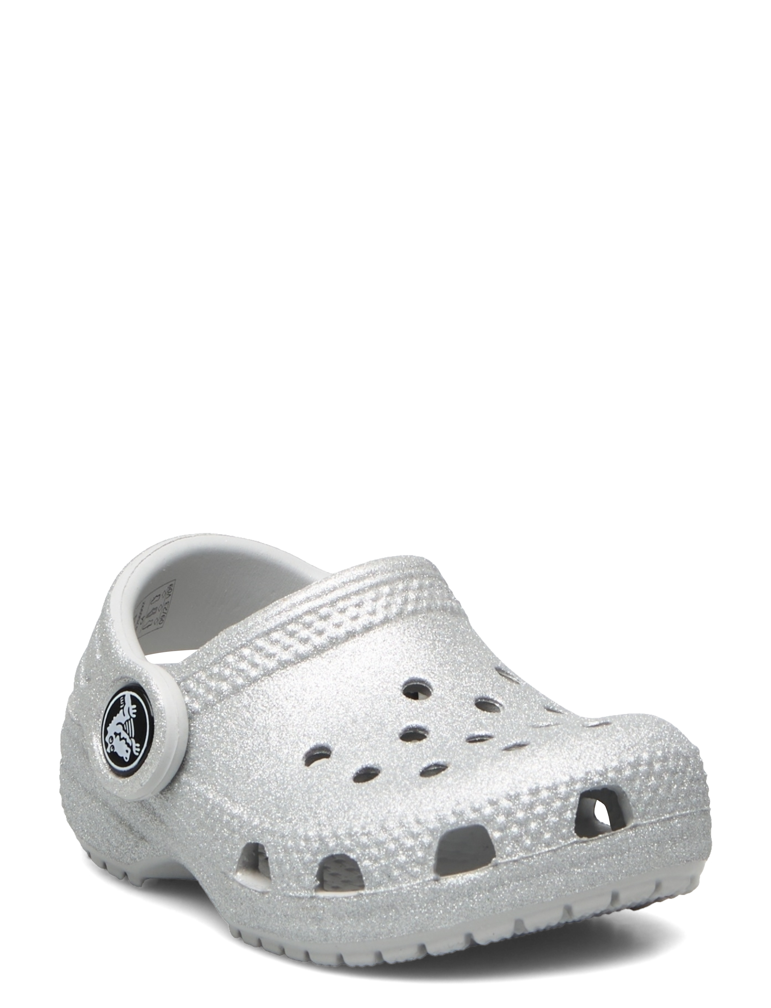 Crocs Classic Glitter Clog T - Sko - SILVER GLITTER / silver