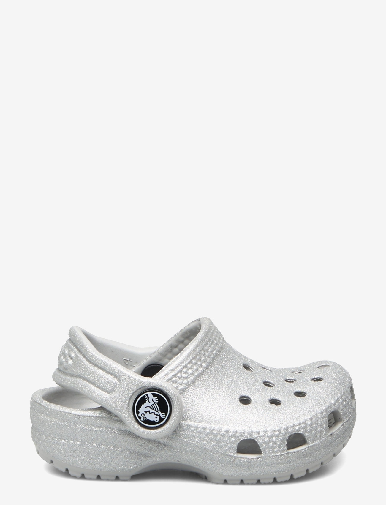 Crocs - Classic Glitter Clog T - madalaimad hinnad - silver glitter - 1