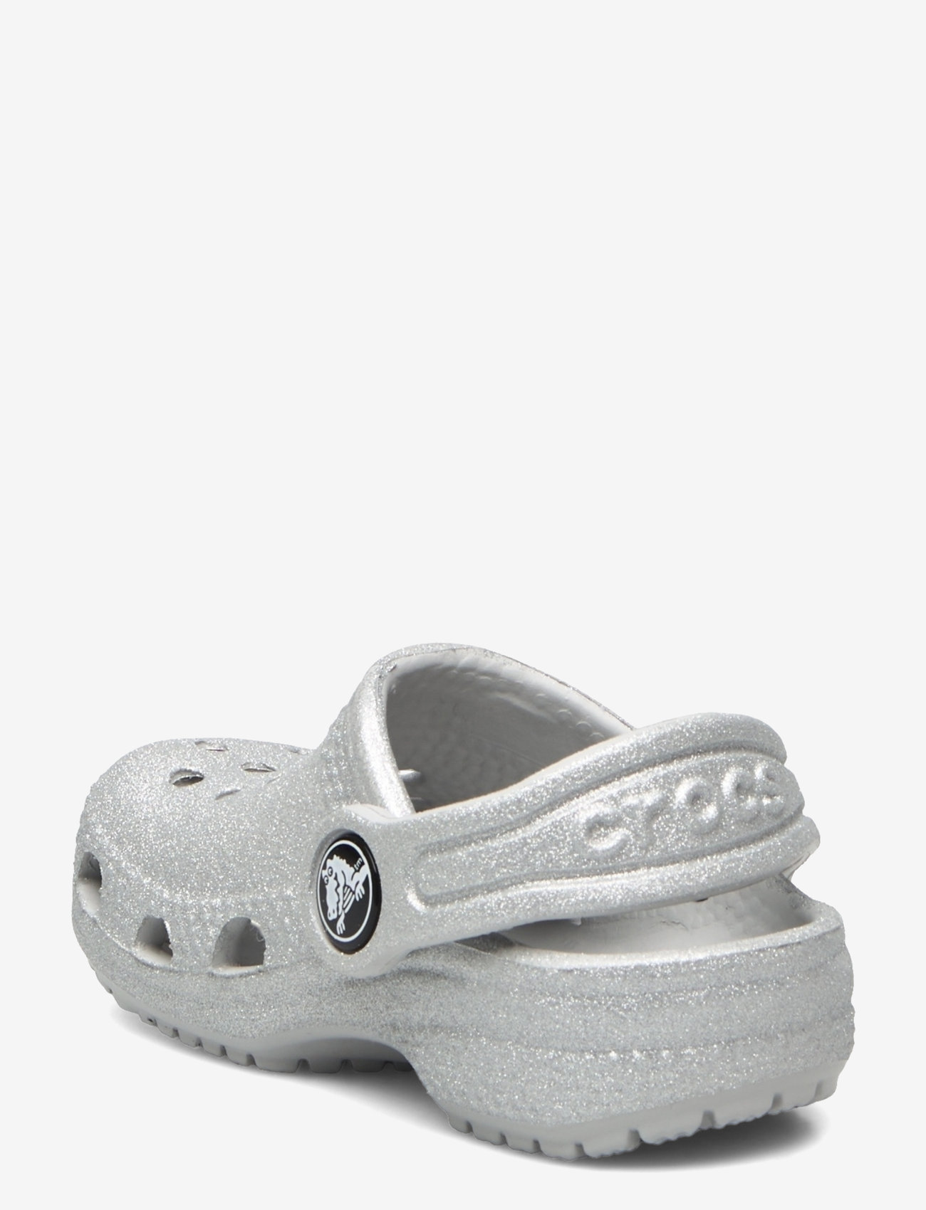Crocs - Classic Glitter Clog T - madalaimad hinnad - silver glitter - 2