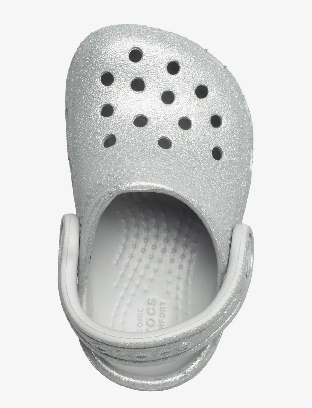 Crocs - Classic Glitter Clog T - clogs - silver glitter - 3