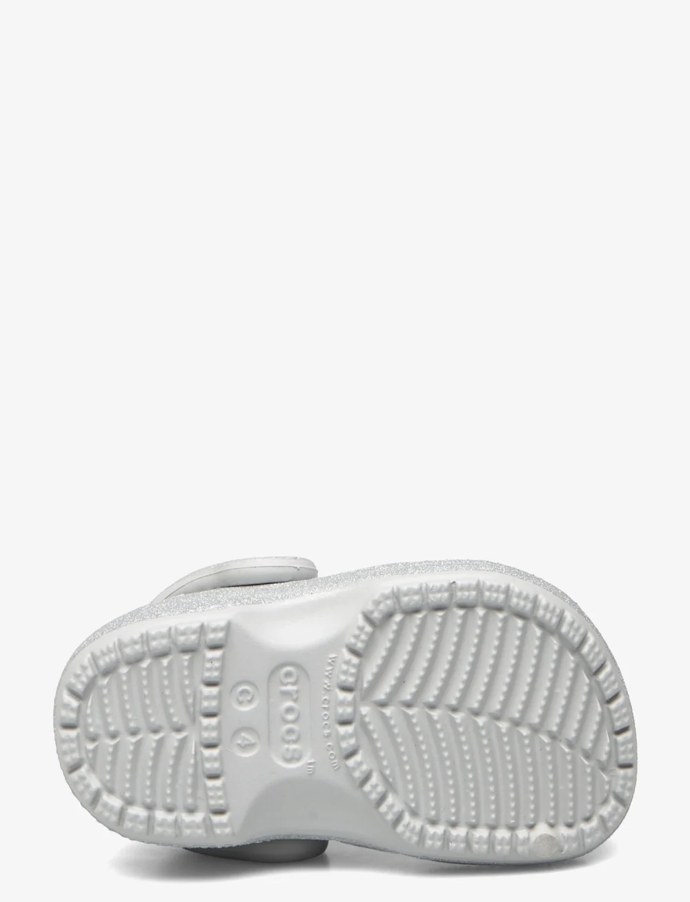Crocs - Classic Glitter Clog T - clogs - silver glitter - 4