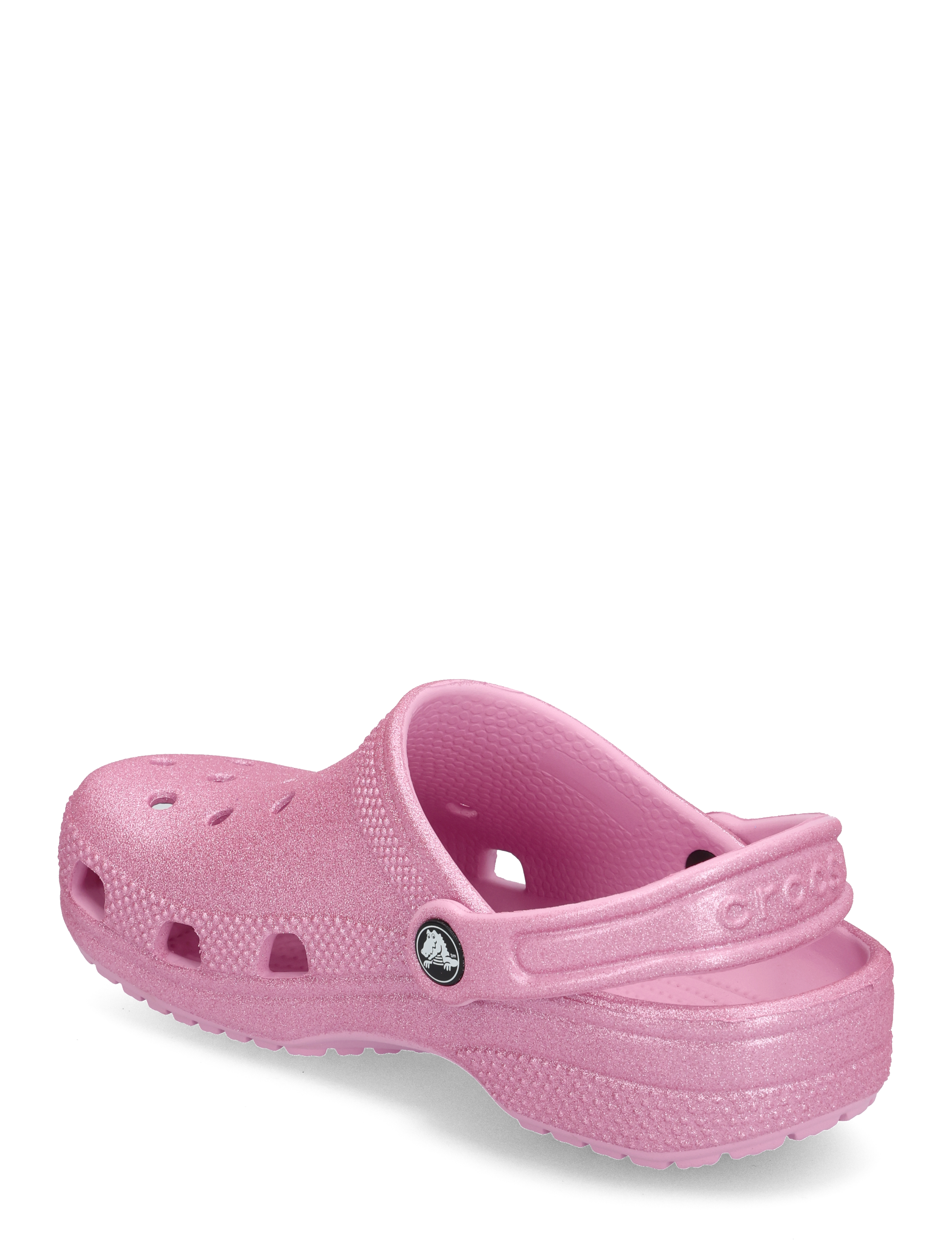 Crocs - Classic Glitter Clog K - gode sommertilbud - pink tweed glitter - 2