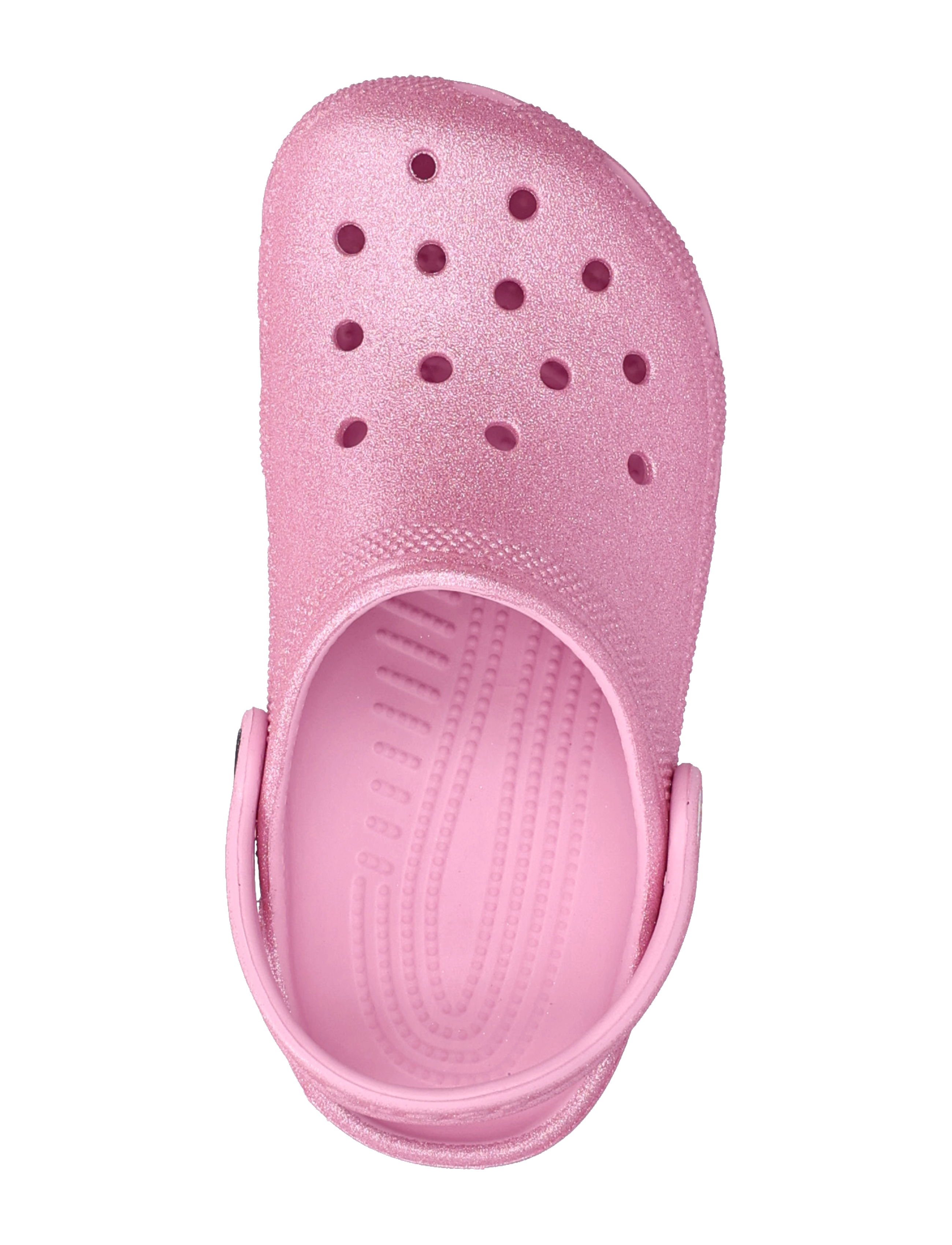 Crocs - Classic Glitter Clog K - gode sommertilbud - pink tweed glitter - 3