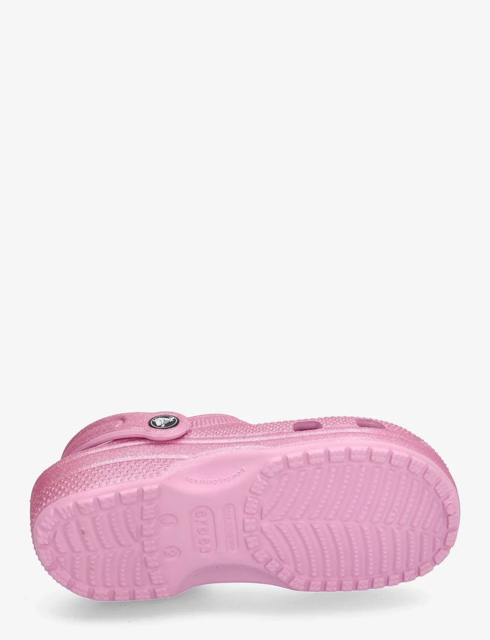 Crocs - Classic Glitter Clog K - clogs - pink tweed glitter - 4